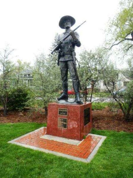 “BUFFALO SOLDIERS” WAR MEMORIAL STATUE