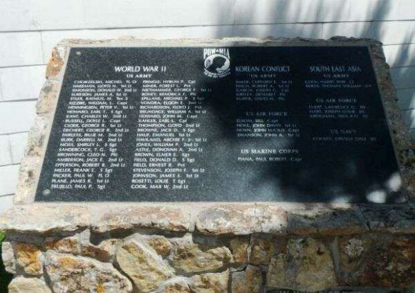 SARATOGA WAR VETERANS MEMORIAL