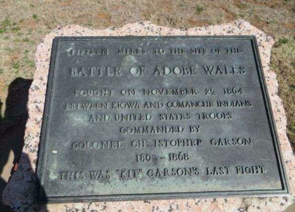 BATTLE OF ADOBE WALLS WAR MEMORIAL