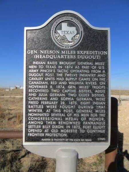 GEN. NELSON MILES EXPEDITION MEMORIAL MARKER
