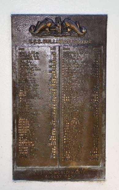 U.S. SUBMARINE VETERANS W.W. II VETERANS NATIONAL MEMORIAL WEST PLAQUE 62