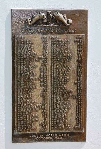 U.S. SUBMARINE VETERANS W.W. II NATIONAL MEMORIAL WEST PLAQUE 49