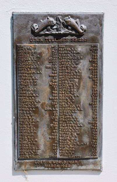 U.S. SUBMARINE VETERANS W.W. II NATIONAL MEMORIAL WEST PLAQUE 39