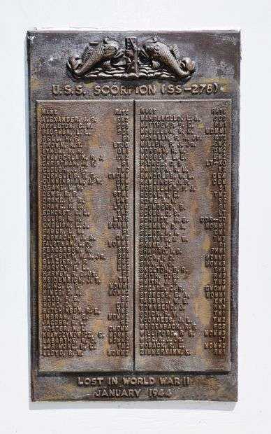 U.S. SUBMARINE VETERANS W.W. II NATIONAL MEMORIAL WEST PLAQUE 36