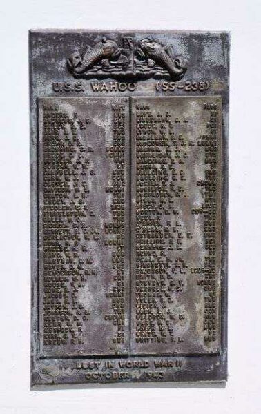 U.S. SUBMARINE VETERANS W.W. II NATIONAL MEMORIAL WEST PLAQUE 32