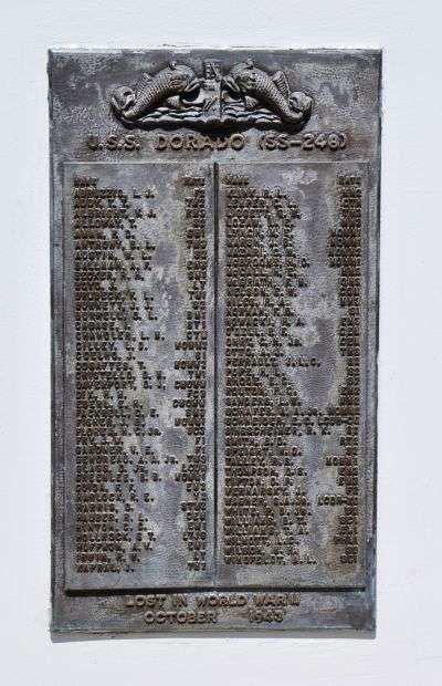 U.S. SUBMARINE VETERANS W.W. II NATIONAL MEMORIAL WEST PLAQUE 31