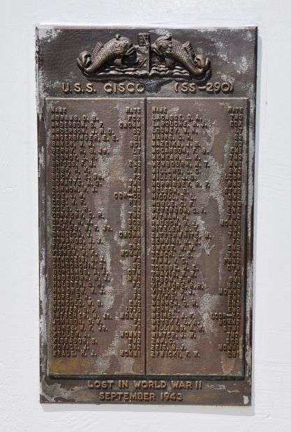 U.S. SUBMARINE VETERANS W.W. II NATIONAL MEMORIAL WEST PLAQUE 29