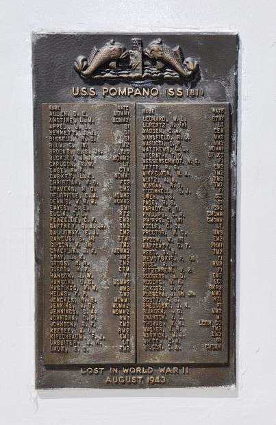 U.S. SUBMARINE VETERANS W.W. II NATIONAL MEMORIAL WEST PLAQUE 27