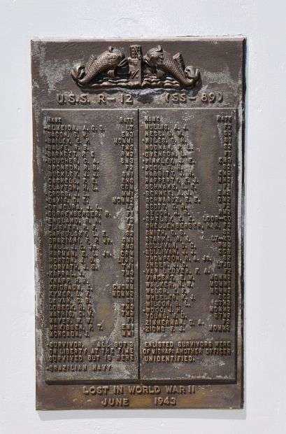 U.S. SUBMARINE VETERANS W.W. II NATIONAL MEMORIAL WEST PLAQUE 26