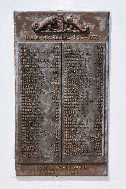 U.S. SUBMARINE VETERANS W.W. II NATIONAL MEMORIAL WEST PLAQUE 23