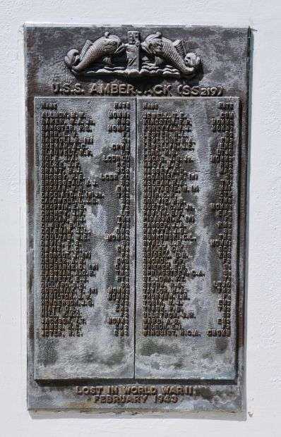 U.S. SUBMARINE VETERANS W.W. II NATIONAL MEMORIAL WEST PLAQUE 20
