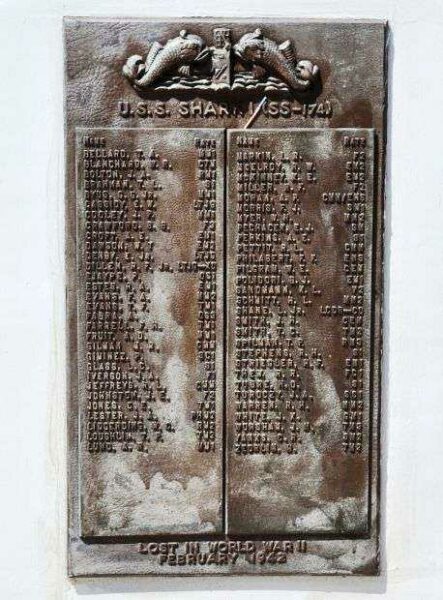 U.S. SUBMARINE VETERANS W.W. II NATIONAL MEMORIAL WEST PLAQUE 14