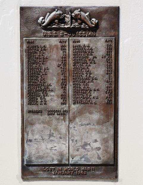 U.S. SUBMARINE VETERANS W.W. II NATIONAL MEMORIAL WEST PLAQUE 12