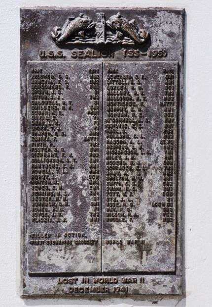 U.S. SUBMARINE VETERANS W.W. II NATIONAL MEMORIAL WEST PLAQUE 11