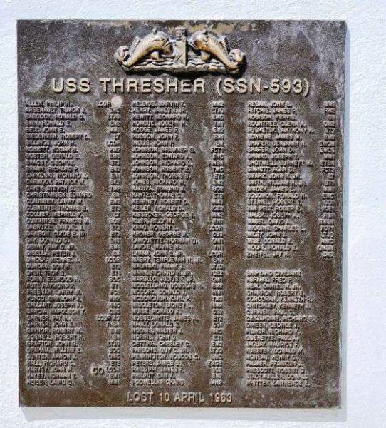 U.S. SUBMARINE VETERANS W.W. II NATIONAL MEMORIAL WEST PLAQUE 3