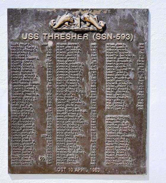 U.S. SUBMARINE VETERANS W.W. II NATIONAL MEMORIAL WEST PLAQUE 3