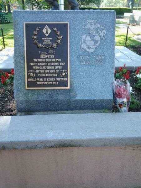 NASSAU COUNTY FIRST MARINE DIVISION WAR MEMORIAL