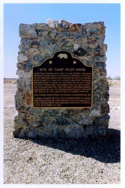 SITE OF CAMP PILOT KNOB WAR MEMORIAL