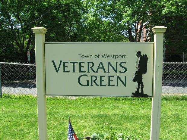 WESTPORT VETERANS GREEN MEMORIAL MARKER