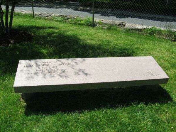 LT. COL. ROBERT R. HARTSIG MEMORIAL BENCH