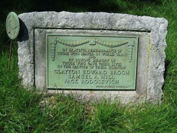 NORFIELD GRANGE WORLD WAR II MEMORIAL