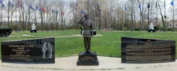 CORPORAL DESMOND T. DOSS WAR MEMORIAL