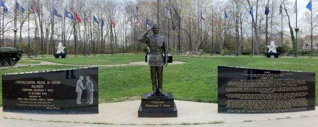 CORPORAL DESMOND T. DOSS WAR MEMORIAL