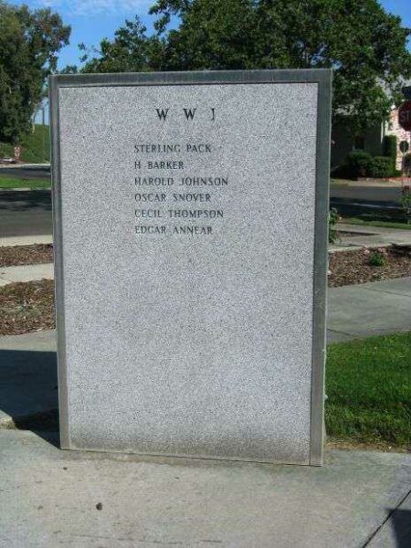 CERES WAR MEMORIAL PANEL A