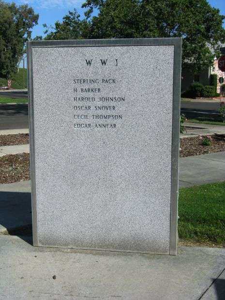 CERES WAR MEMORIAL PANEL A