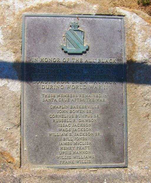 54TH COAST ARTILLERY ARMY REGIMENT WAR MEMORIAL PLAQUE