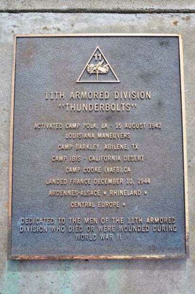 CAMP COOKE MEMORIAL PLAQUE C