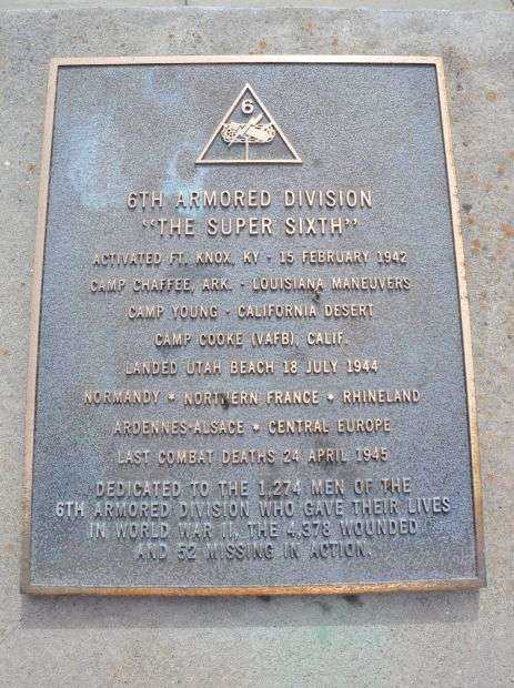 CAMP COOKE MEMORIAL PLAQUE B