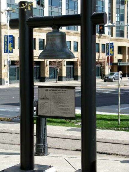 USS SACRAMENTO (PG-19) MEMORIAL BELL