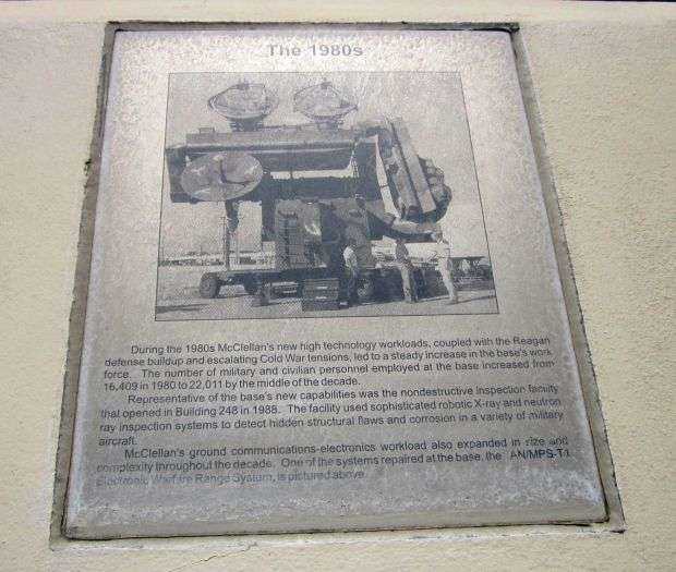 MCCLELLAN AIR FORCE BASE MEMORIAL PANEL L