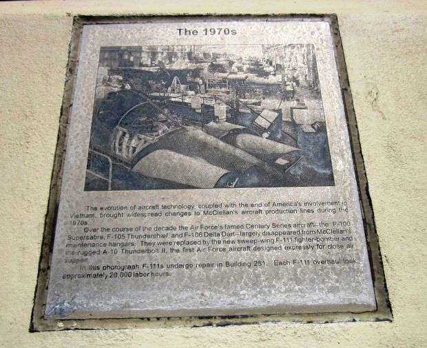 MCCLELLAN AIR FORCE BASE MEMORIAL PANEL I