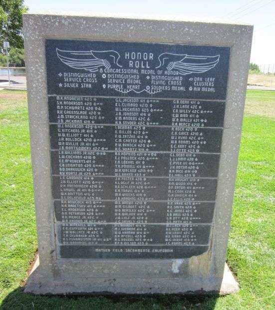 MATHER FIELD HONOR ROLL MEMORIAL