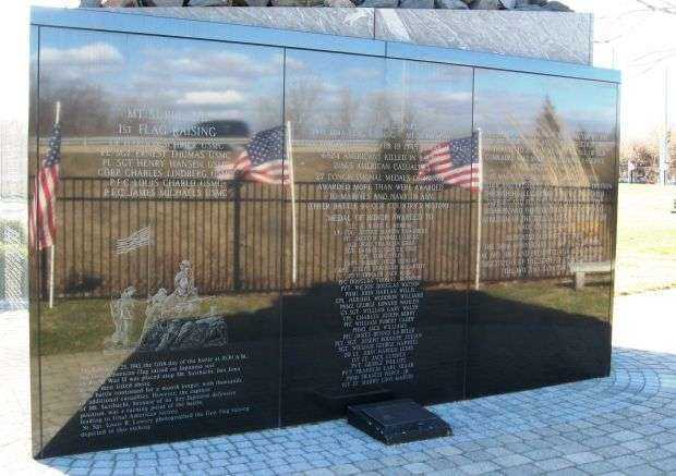 CONNECTICUT BATTLE FOR IWO JIMA MEMORIAL PANEL D