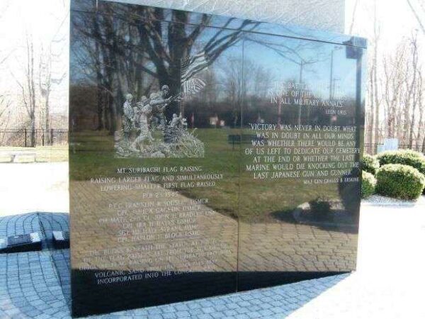 CONNECTICUT BATTLE FOR IWO JIMA MEMORIAL PANEL C