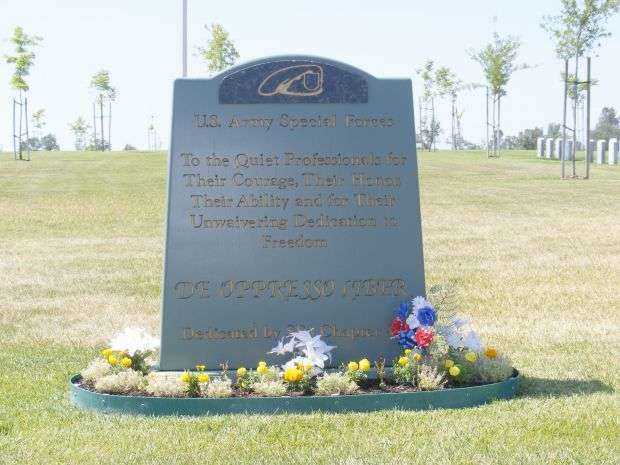NORTHERN CALIFORNIA VETERANS CEMETERY SPECIAL FORCES MEMORIAL
