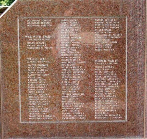 AVON VETERANS MEMORIAL PANEL C