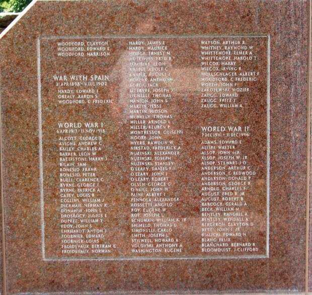 AVON VETERANS MEMORIAL PANEL C