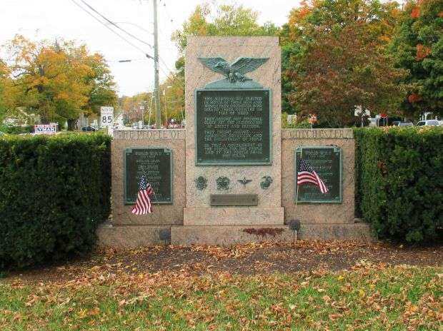 COLCHESTER WORLD WAR II AND KOREAN CONFLICT MEMORIAL FRONT