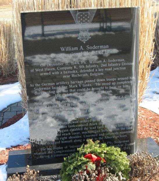 WILLIAM A. SODERMAN MEDAL OF HONOR MEMORIAL
