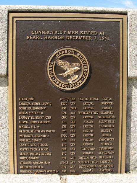 PEARL HARBOR MEMORIAL BRIDGE PLAQUE B