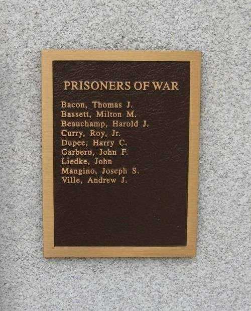 NORTH HAVEN WORLD WAR II MEMORIAL PLAQUE C