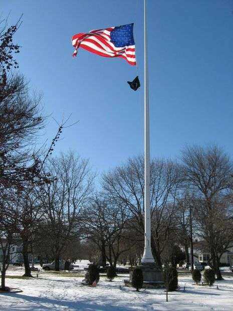 MILFORD WAR MEMORIAL FLAGPOLE