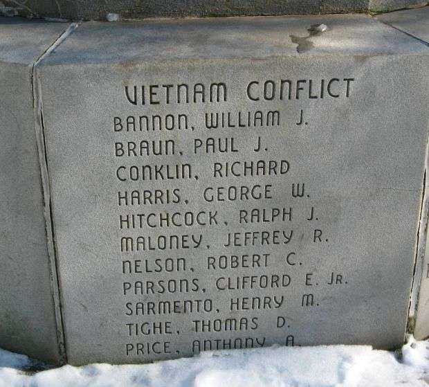 MILFORD WAR MEMORIAL FLAGPOLE PANEL L