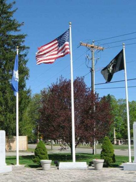 CHESTER WORLD WAR II AND KOREAN CONFLICT MEMORIAL FLAGPOLE