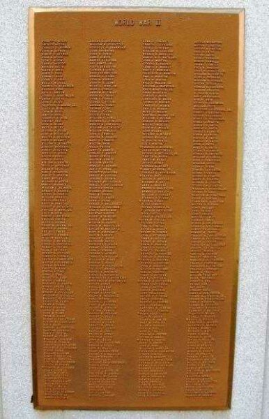 SALISBURY VETERANS MEMORIAL PLAQUE B