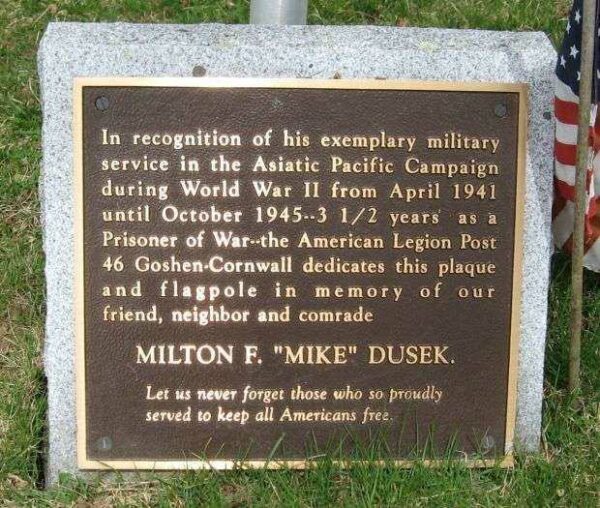 MILTON F. MIKE DOSEK WAR MEMORIAL